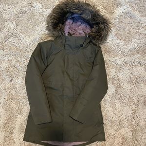 North Face Arctic swirl jacket